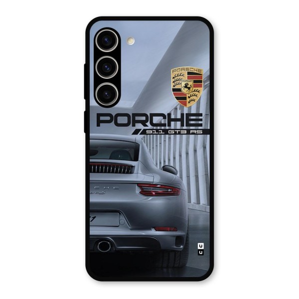 Classy Supercar Metal Back Case for Galaxy S23 Plus