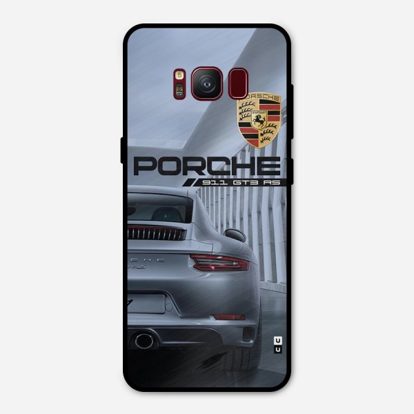 Classy Supercar Metal Back Case for Galaxy S8