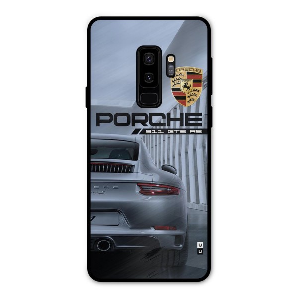 Classy Supercar Metal Back Case for Galaxy S9 Plus