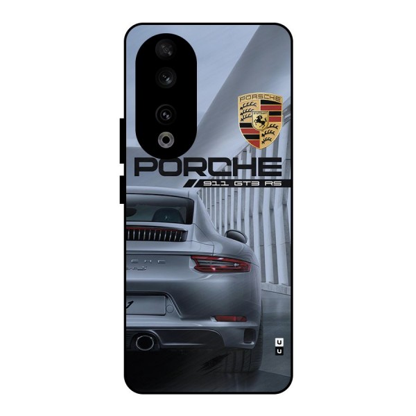 Classy Supercar Metal Back Case for Honor 90