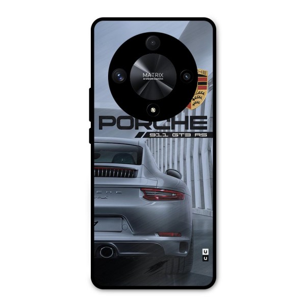 Classy Supercar Metal Back Case for Honor X9b