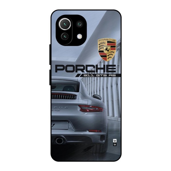 Classy Supercar Metal Back Case for Mi 11 Lite