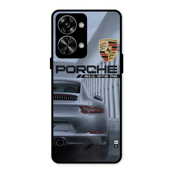 Classy Supercar Metal Back Case for OnePlus Nord 2T