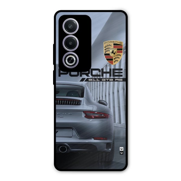 Classy Supercar Metal Back Case for Oppo A3 Pro