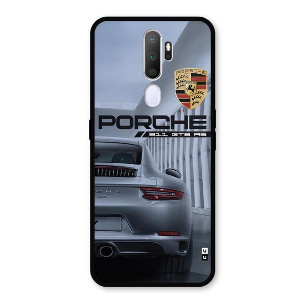 Classy Supercar Metal Back Case for Oppo A5 (2020)