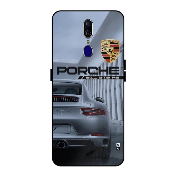 Classy Supercar Metal Back Case for Oppo F11