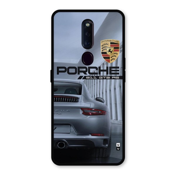 Classy Supercar Metal Back Case for Oppo F11 Pro