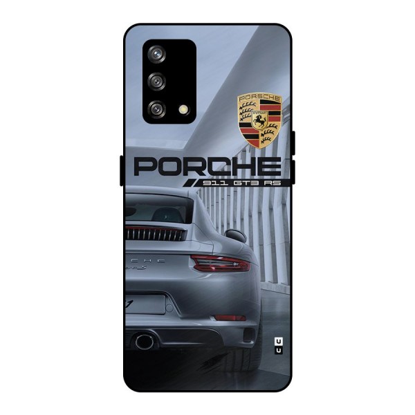 Classy Supercar Metal Back Case for Oppo F19