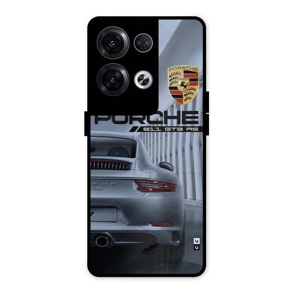 Classy Supercar Metal Back Case for Oppo Reno8 Pro 5G