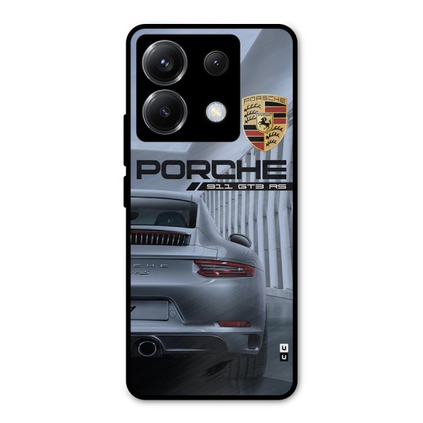 Classy Supercar Metal Back Case for Poco X6