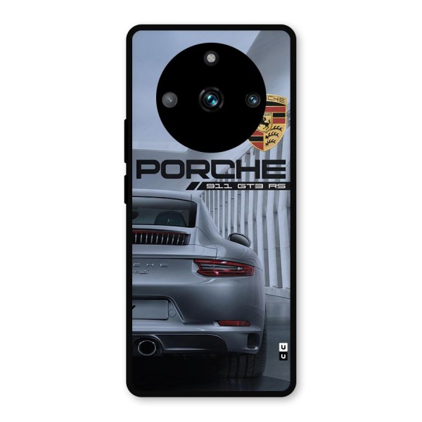 Classy Supercar Metal Back Case for Realme 11 Pro