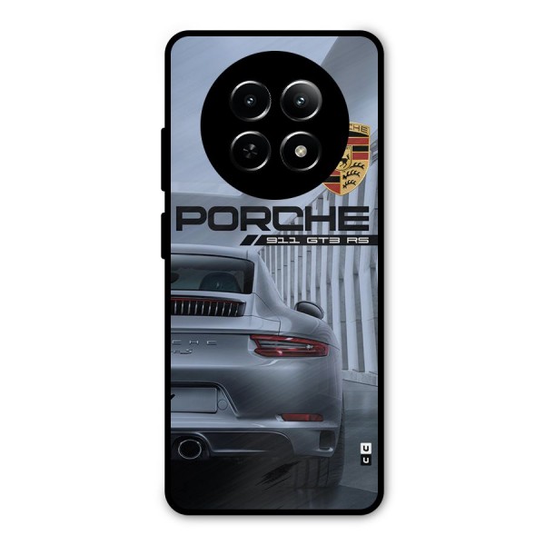 Classy Supercar Metal Back Case for Realme 12 5G