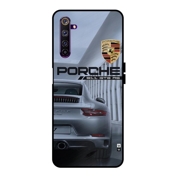 Classy Supercar Metal Back Case for Realme 6 Pro