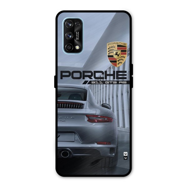 Classy Supercar Metal Back Case for Realme 7 Pro