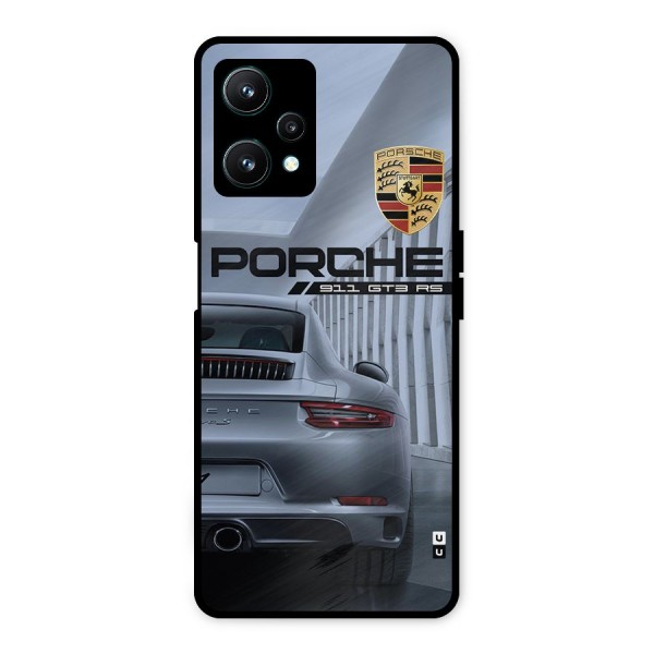 Classy Supercar Metal Back Case for Realme 9 Pro 5G