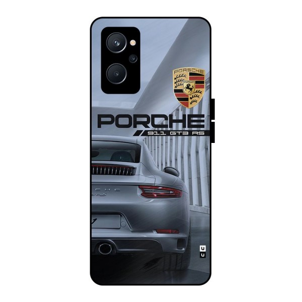 Classy Supercar Metal Back Case for Realme 9i 5G