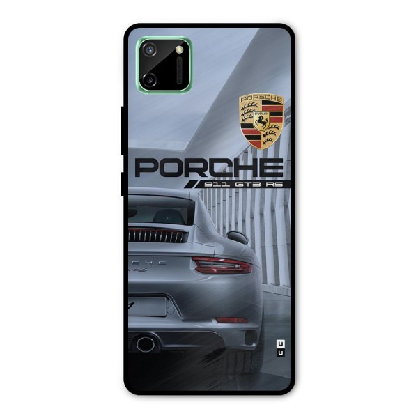 Classy Supercar Metal Back Case for Realme C11