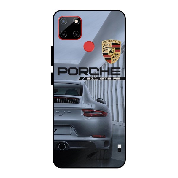 Classy Supercar Metal Back Case for Realme C12