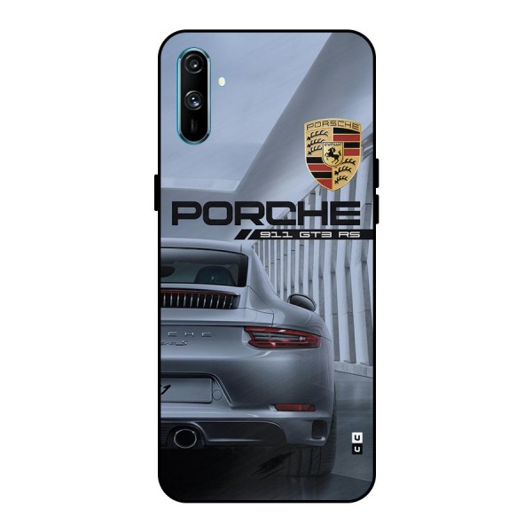 Classy Supercar Metal Back Case for Realme C3