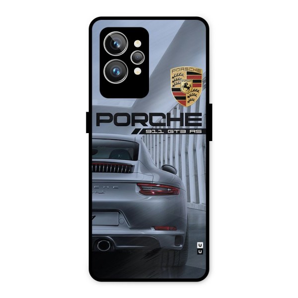 Classy Supercar Metal Back Case for Realme GT2 Pro