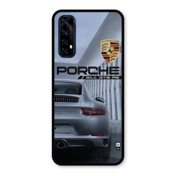 Classy Supercar Metal Back Case for Realme Narzo 20 Pro