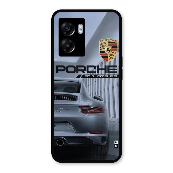 Classy Supercar Metal Back Case for Realme Narzo 50 5G