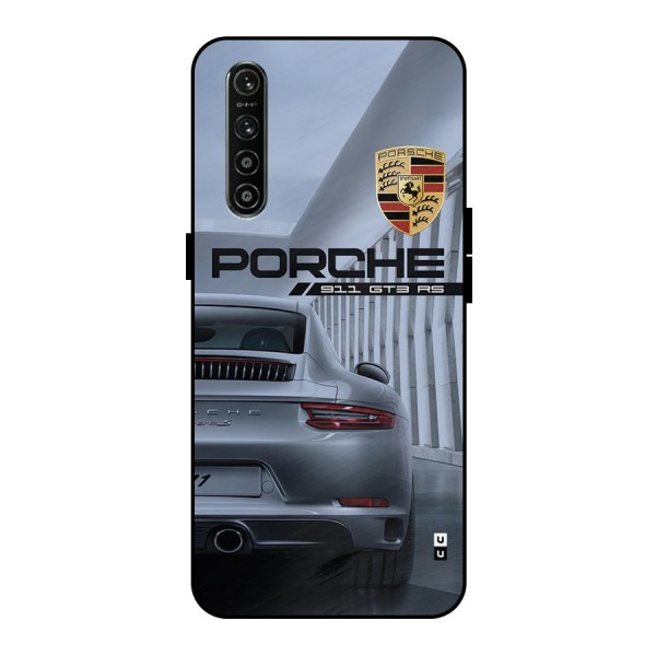 Classy Supercar Metal Back Case for Realme XT