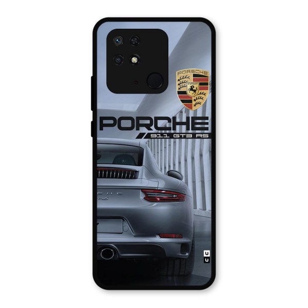 Classy Supercar Metal Back Case for Redmi 10