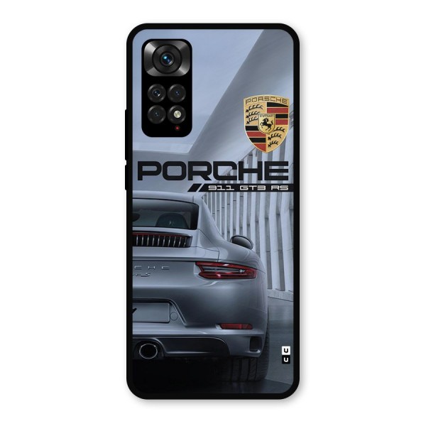 Classy Supercar Metal Back Case for Redmi Note 11