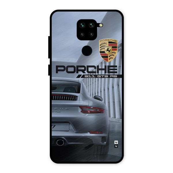 Classy Supercar Metal Back Case for Redmi Note 9