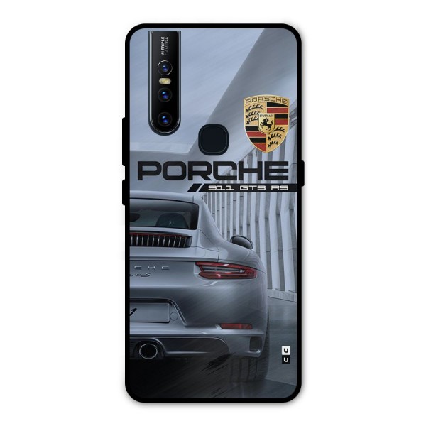 Classy Supercar Metal Back Case for Vivo V15