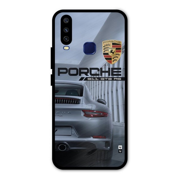 Classy Supercar Metal Back Case for Vivo V17