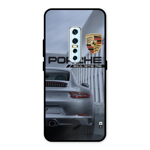 Classy Supercar Metal Back Case for Vivo V17 Pro