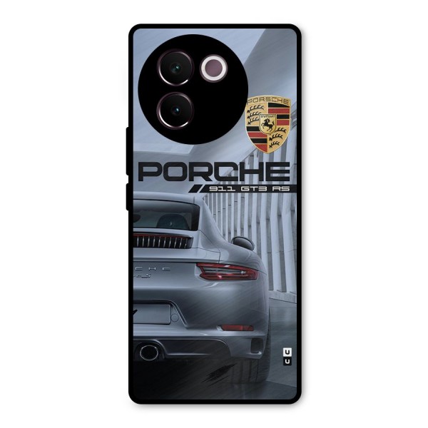 Classy Supercar Metal Back Case for Vivo V30e