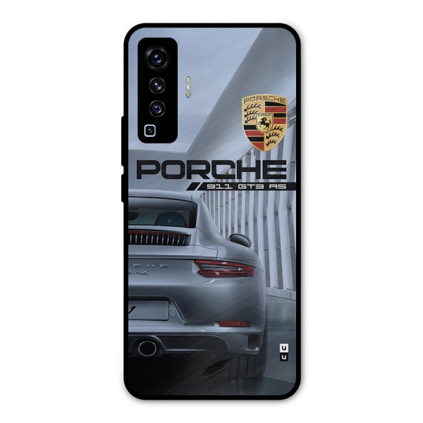 Classy Supercar Metal Back Case for Vivo X50