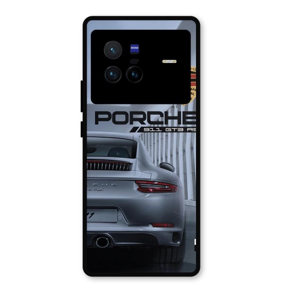 Classy Supercar Metal Back Case for Vivo X80