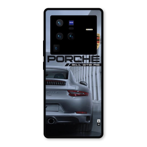 Classy Supercar Metal Back Case for Vivo X80 Pro