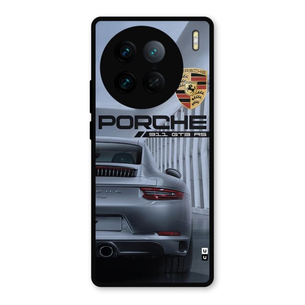 Classy Supercar Metal Back Case for Vivo X90 Pro