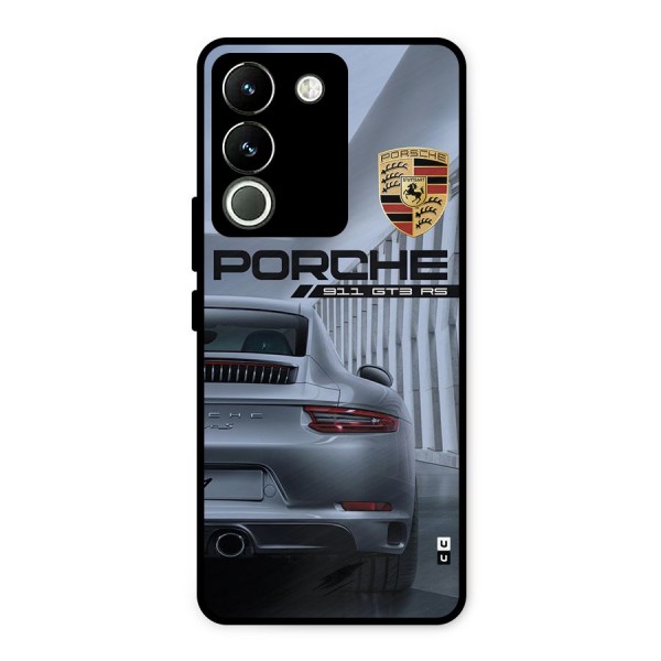 Classy Supercar Metal Back Case for Vivo Y200