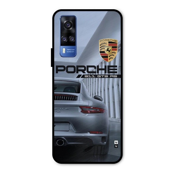 Classy Supercar Metal Back Case for Vivo Y31