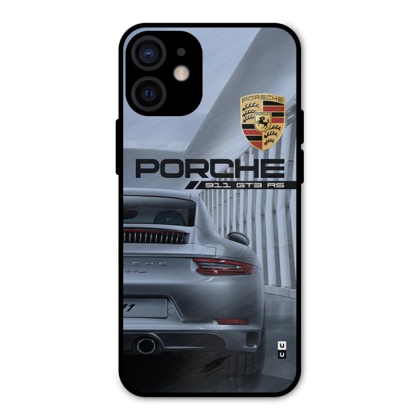 Classy Supercar Metal Back Case for iPhone 12 Mini