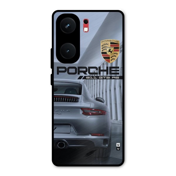 Classy Supercar Metal Back Case for iQOO Neo 9 Pro