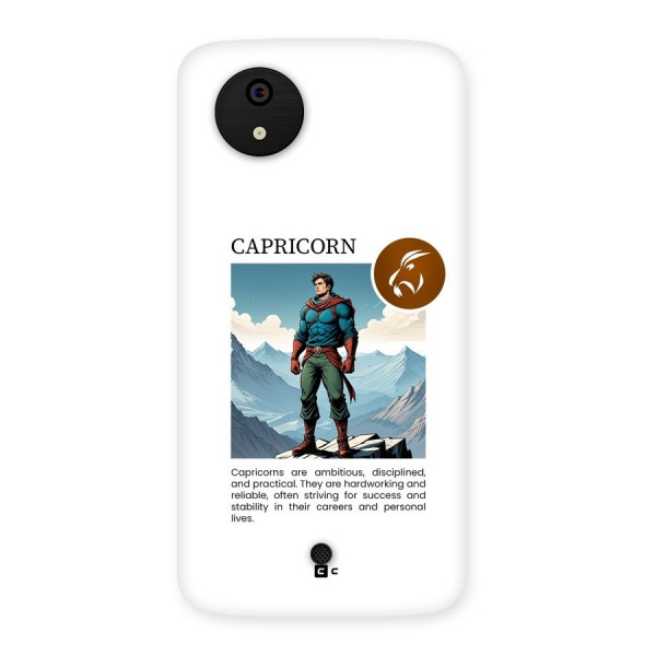 Clever Capricorn Back Case for Canvas A1  AQ4501