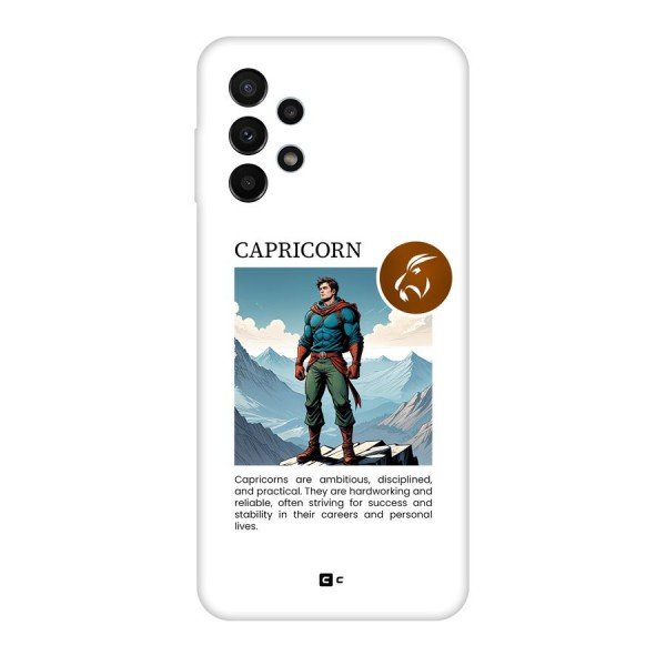 Clever Capricorn Back Case for Galaxy A23