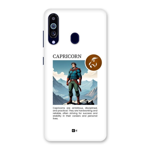 Clever Capricorn Back Case for Galaxy A60