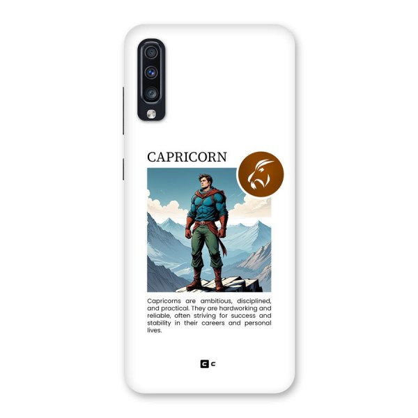 Clever Capricorn Back Case for Galaxy A70