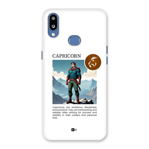 Clever Capricorn Back Case for Galaxy M01s