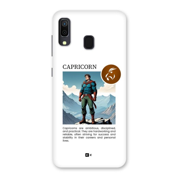 Clever Capricorn Back Case for Galaxy M10s