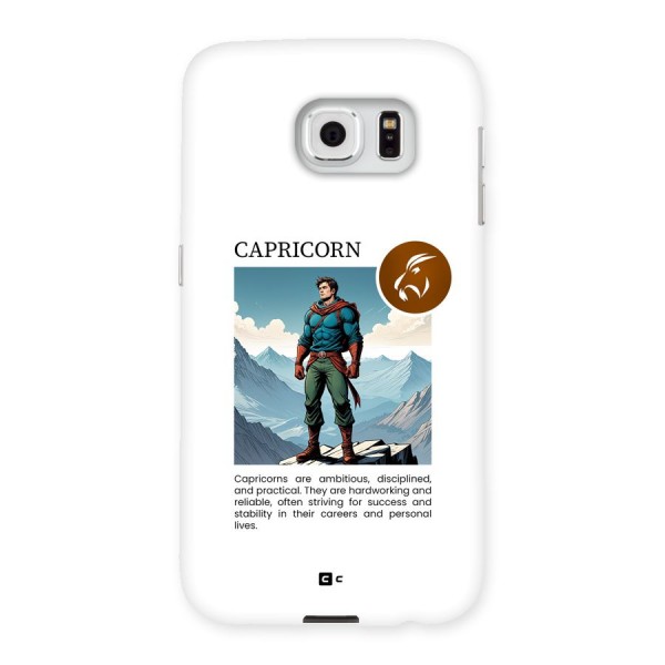 Clever Capricorn Back Case for Galaxy S6