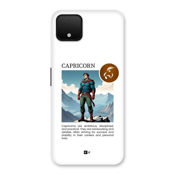Clever Capricorn Back Case for Google Pixel 4 XL